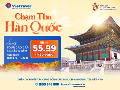 Vietravel - Chạm thu Hàn Quốc