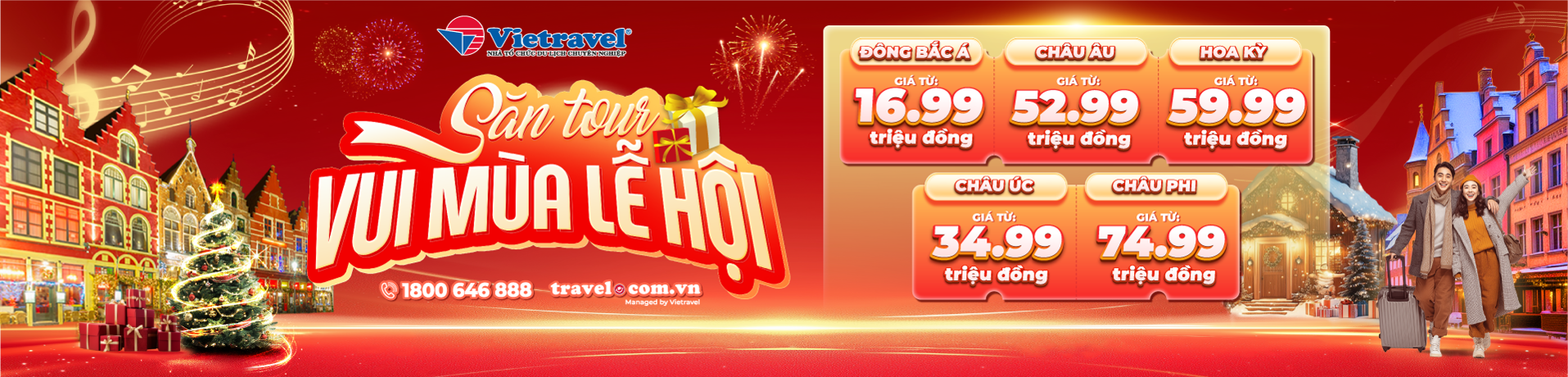 Vietravel - Săn tour mùa lễ hội